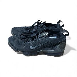 Nike Vapormax Flyknit Black Athletic Women’s Sneakers Running Shoes Size 6.5